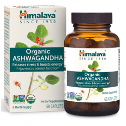 Himalaya™ Органическая Ашваганда, 60 капсул.